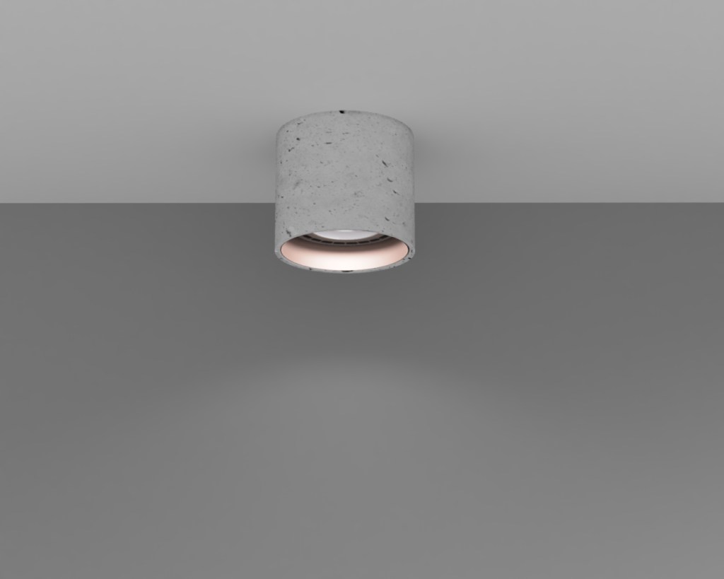 Concrete cooper handmade downlight
Betonowa oprawa miedź miedziany