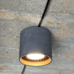 Lampa betonowa loft style industrial hand made custom