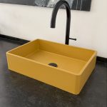 Umywalka betonowa nadblatowa